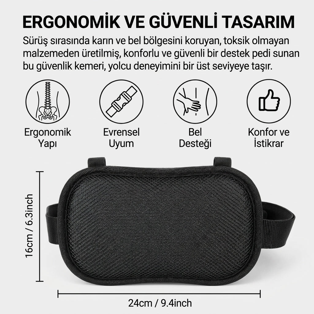 RİDERLOCK™ Motorsiklet Artçı Yolcu Kemeri